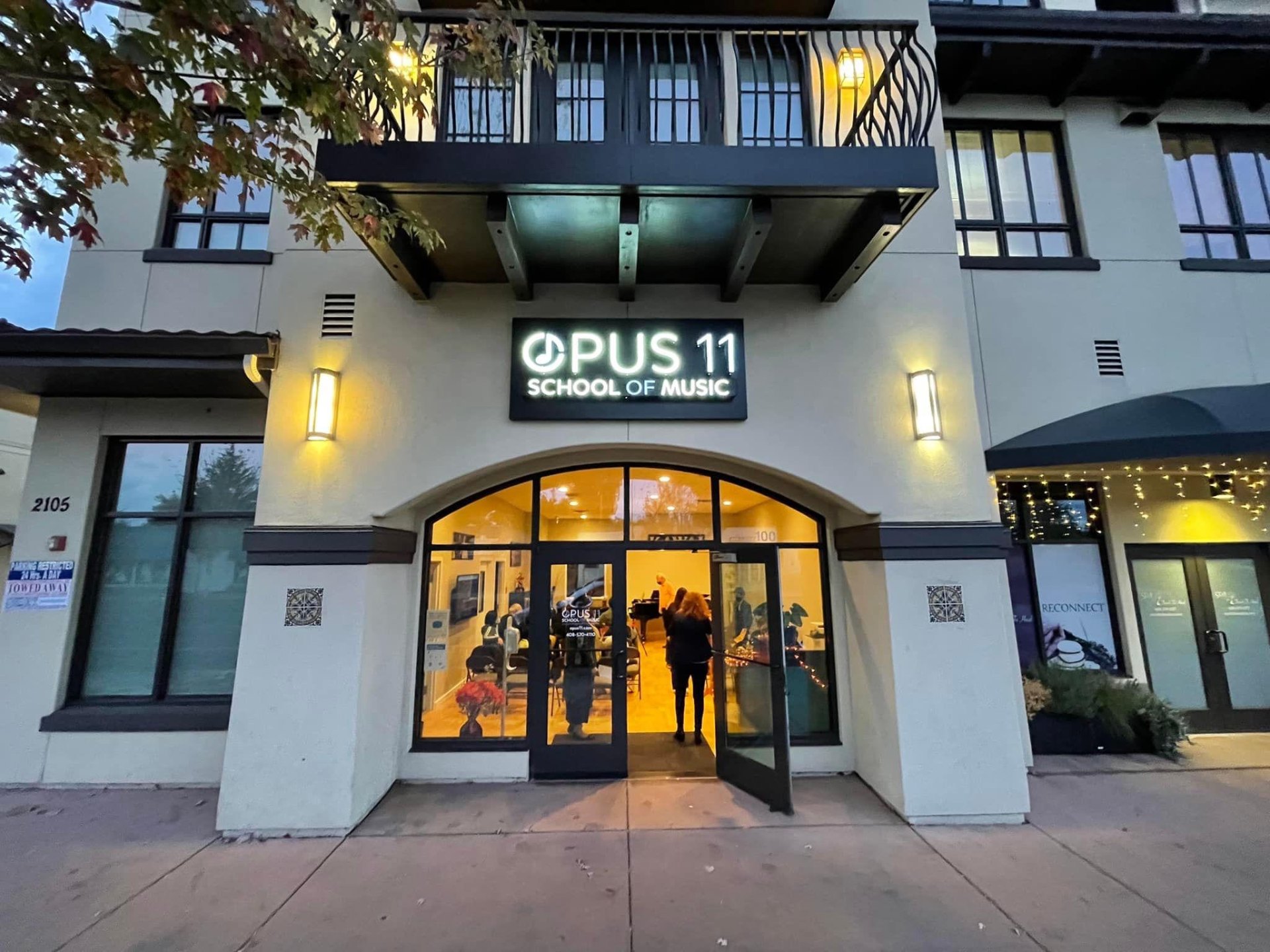 Opus11 School of Music Campbell storefront